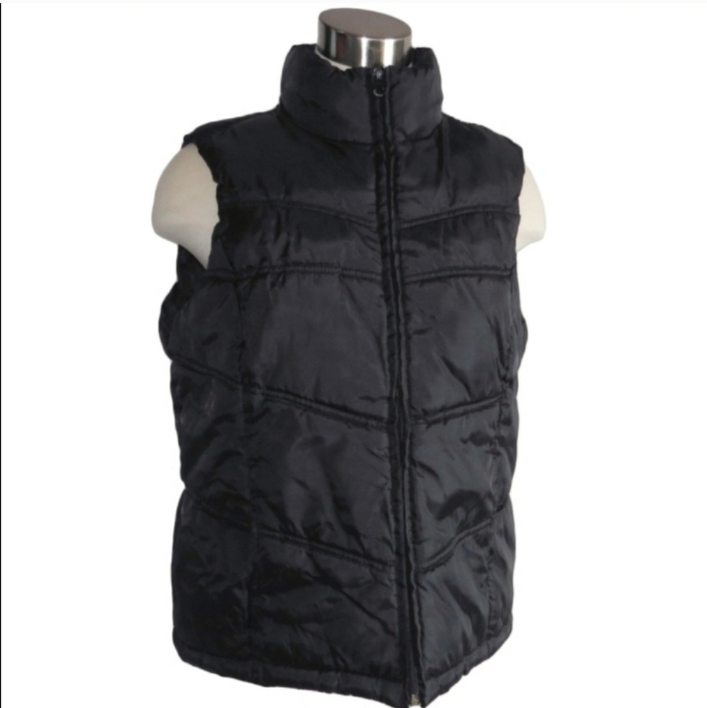 PUFFER Vest Channel Quilted EUC - Picture 2 of 8